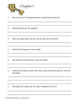 Indian In The Cupboard Free Printable Worksheets 159 Lyana Worksheets