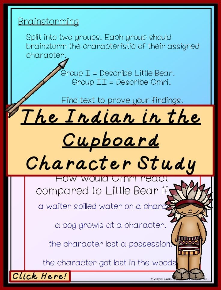 Indian In The Cupboard Free Printable Worksheets Peggy Worksheets