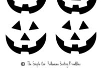 Jack O Lantern Faces Printable Free