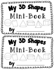 Kindergarten 3d Shapes Worksheets Printables Free Printable Worksheet