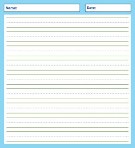 Kindergarten Paper 10 Free PDF Printables Printablee