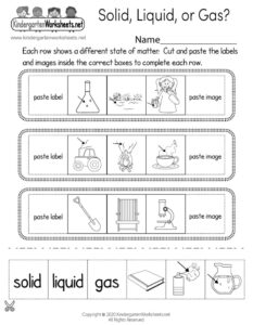 Kindergarten Science Worksheets Free Printable Kindergarten Worksheets