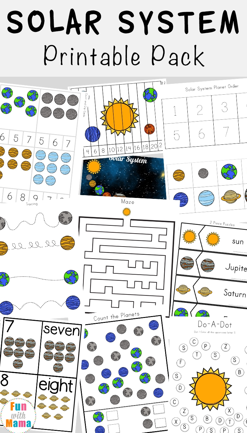 Kindergarten Solar System