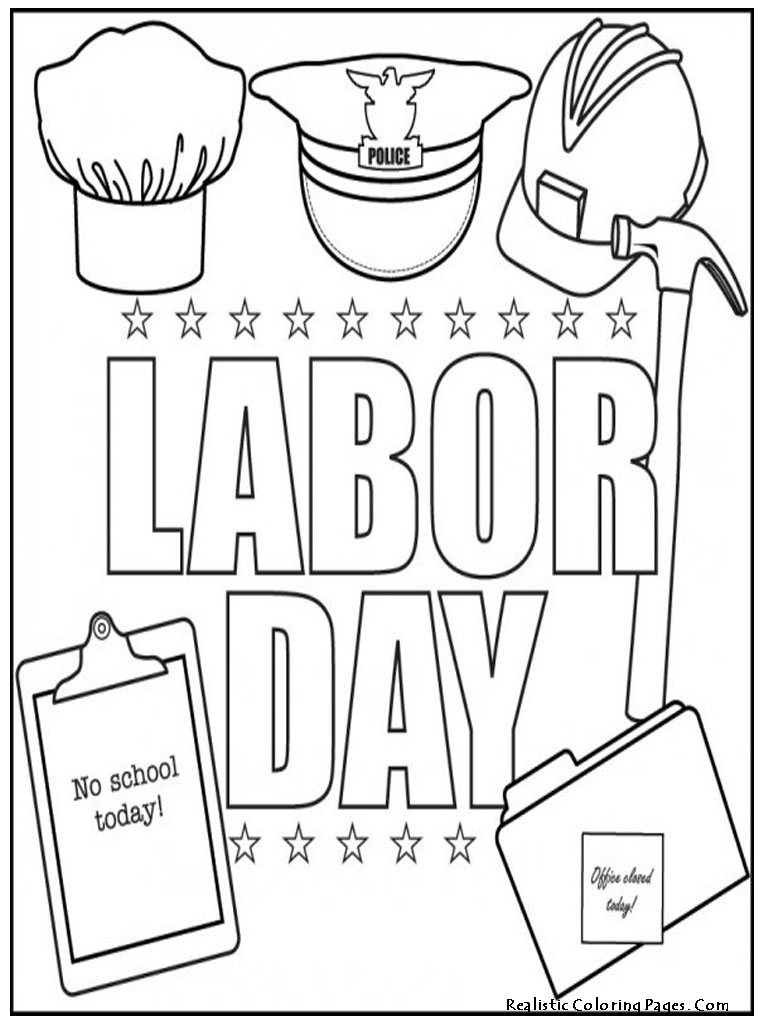 Labor Day Coloring Pages Free Printable At GetColorings Free 