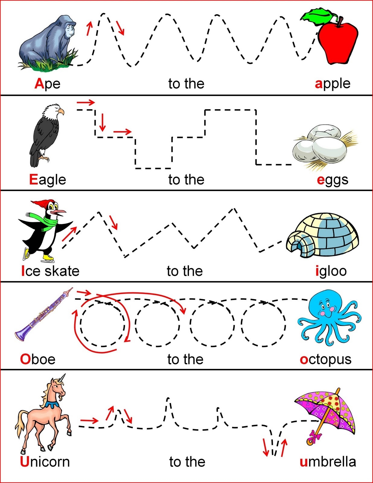 Learning Printables For 3 Year Olds