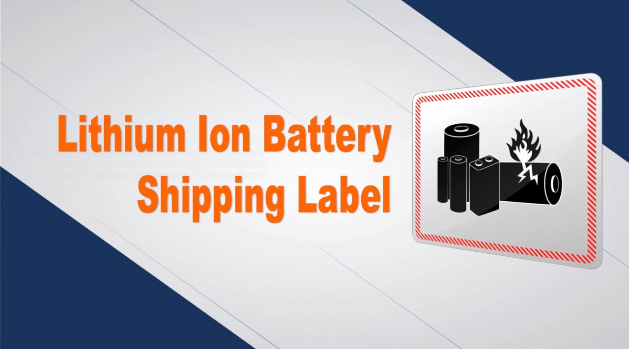 Lithium Battery Label Printable Ups