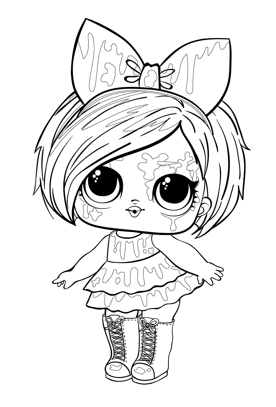 Free Printable Lol Doll Colouring Pages