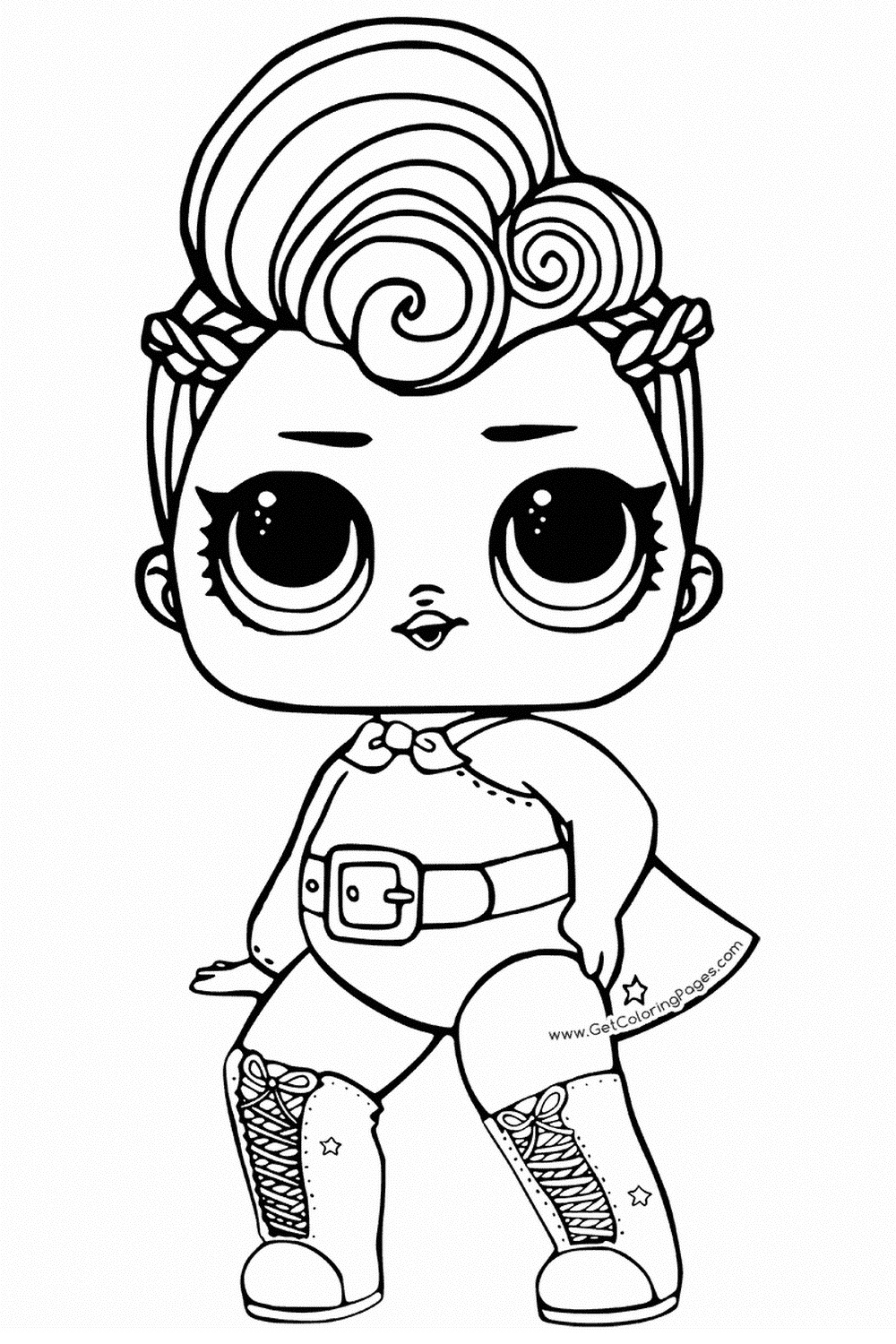 LOL Surprise Dolls Coloring Pages Print Them For Free All The Series