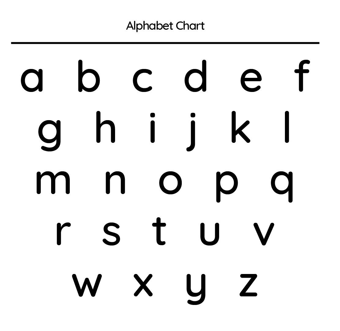 Lowercase Printable Alphabet Letters Printable Coloring Pages