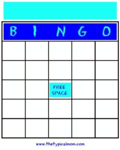Make Your Own Bingo Cards For Teachers Free Printable Worksheet