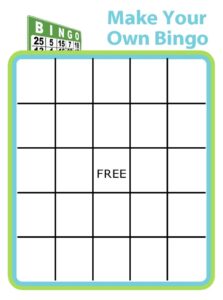 Make Your Own Bingo Cards Printable Free Printable Templates Your Go