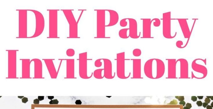 Make Your Own Invitations Free Printable