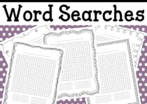 Free Make Your Own Word Search Printable