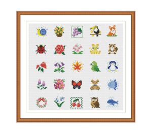 Miniature Cross Stitch Patterns Free At Beverly Marone Blog