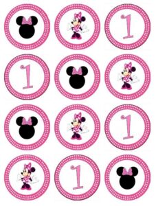 Minnie Mouse Cupcake Toppers Free Printable Printable Templates Free
