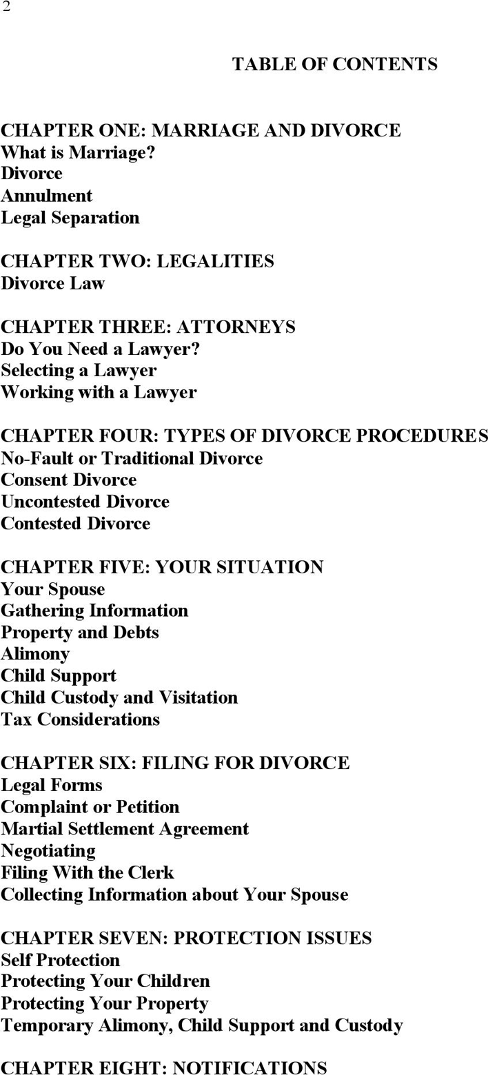 Mississippi No Fault Divorce Template