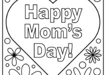 Free Printable Mothers Day Coloring Pages