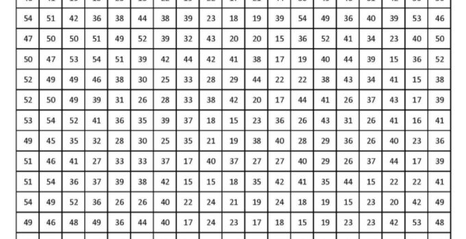 Free Printable Mystery Color By Number