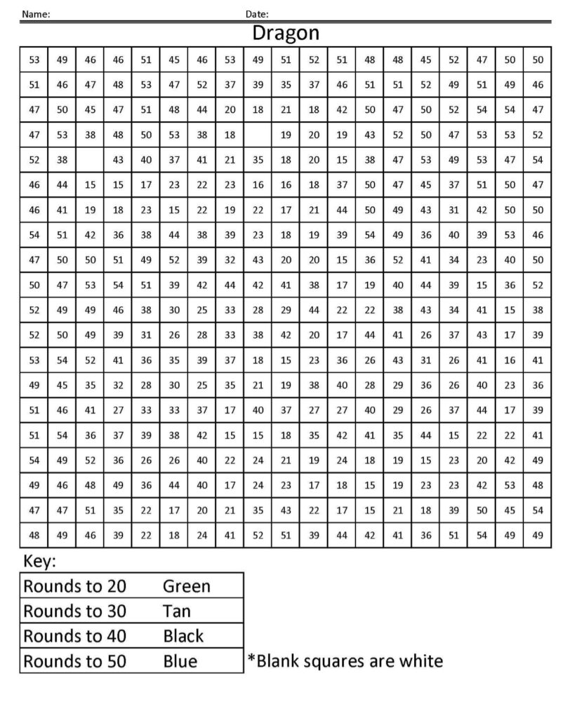 Mystery Color By Number Free Printables Printable JD
