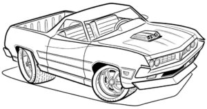 Nettuno 34 Free Printable Coloring Pages Cars And Trucks PNG Rangers