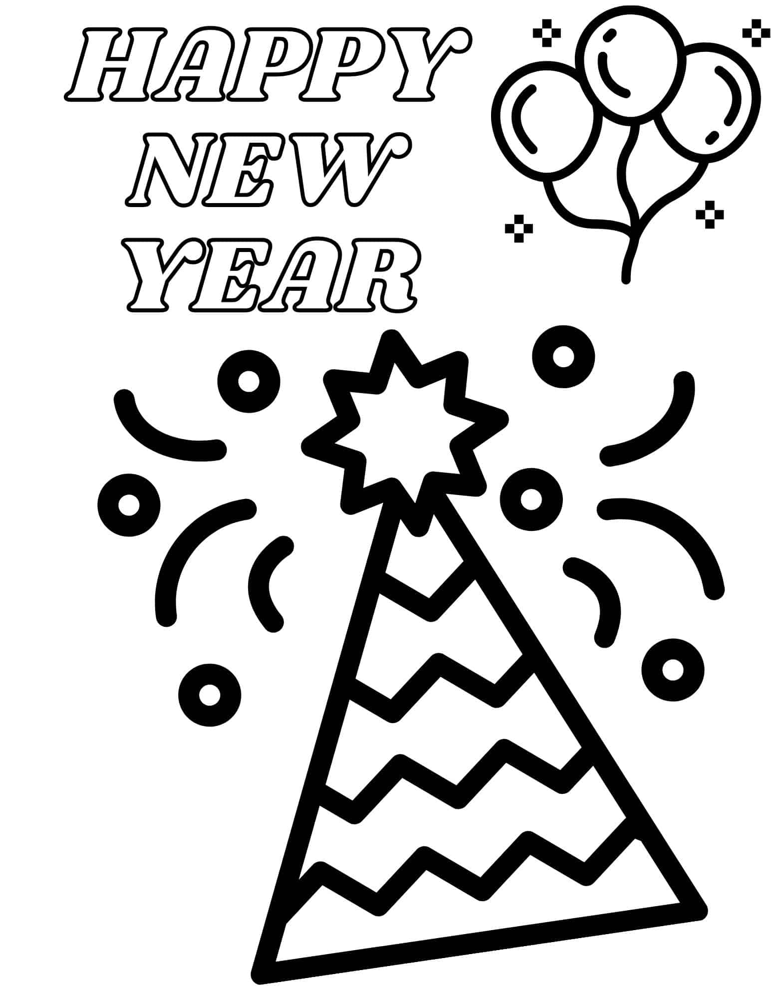 New Year Free Printable