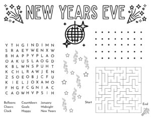 New Years Eve Activity Page For Kids FREE Printable OriginalMOM