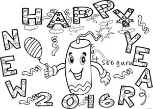 New Years Eve Coloring Pages Printable At GetColorings Free