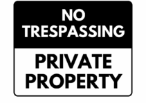 Private Property Free Printable No Trespassing Signs