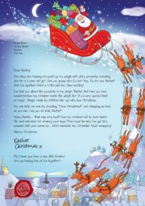NSPCC Letter From Santa Design December 2014 Santa Letter
