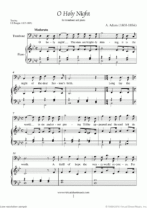 O Holy Night Free Printable Sheet Music