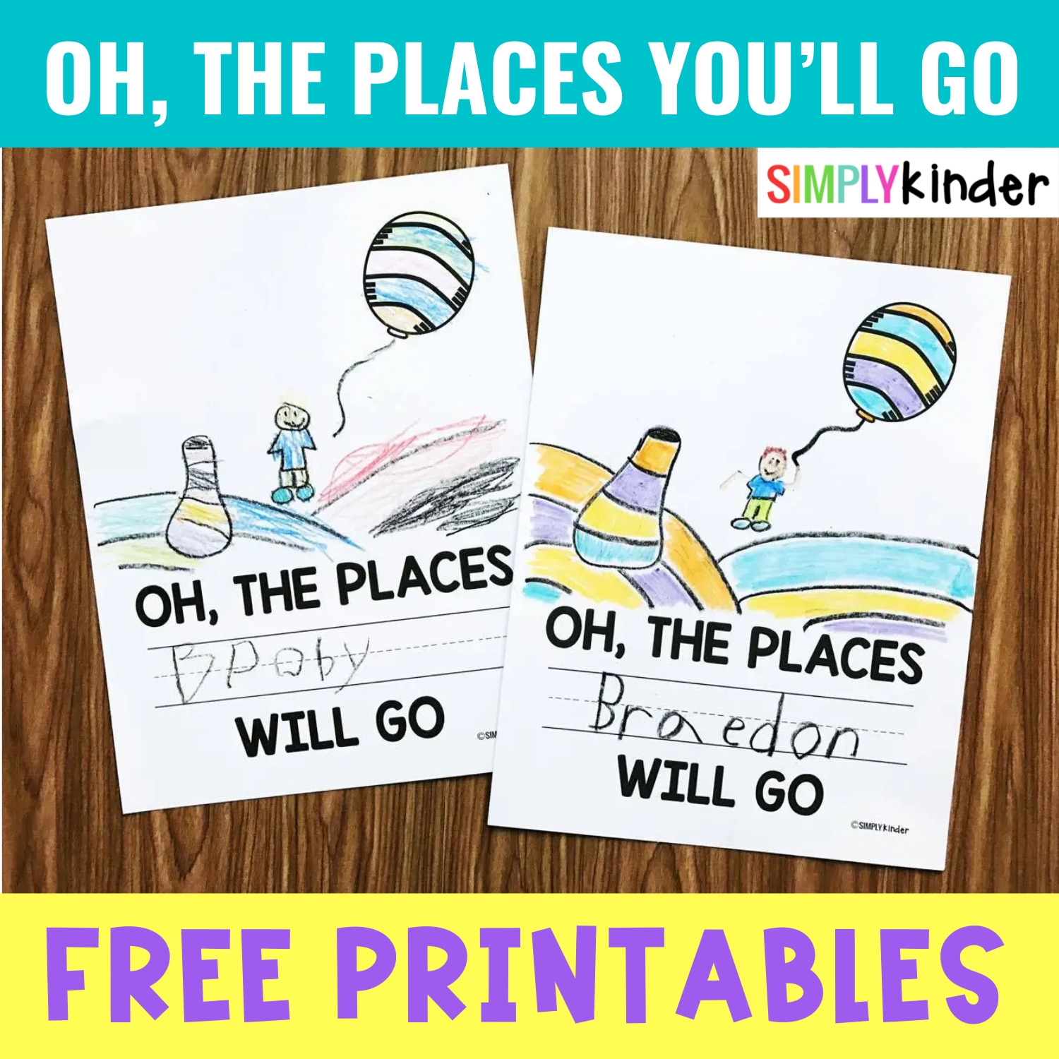 Oh The Places You 39 ll Go Printable Simply Kinder