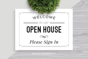 Open House Welcome Sign Printable Free Printable Word Searches