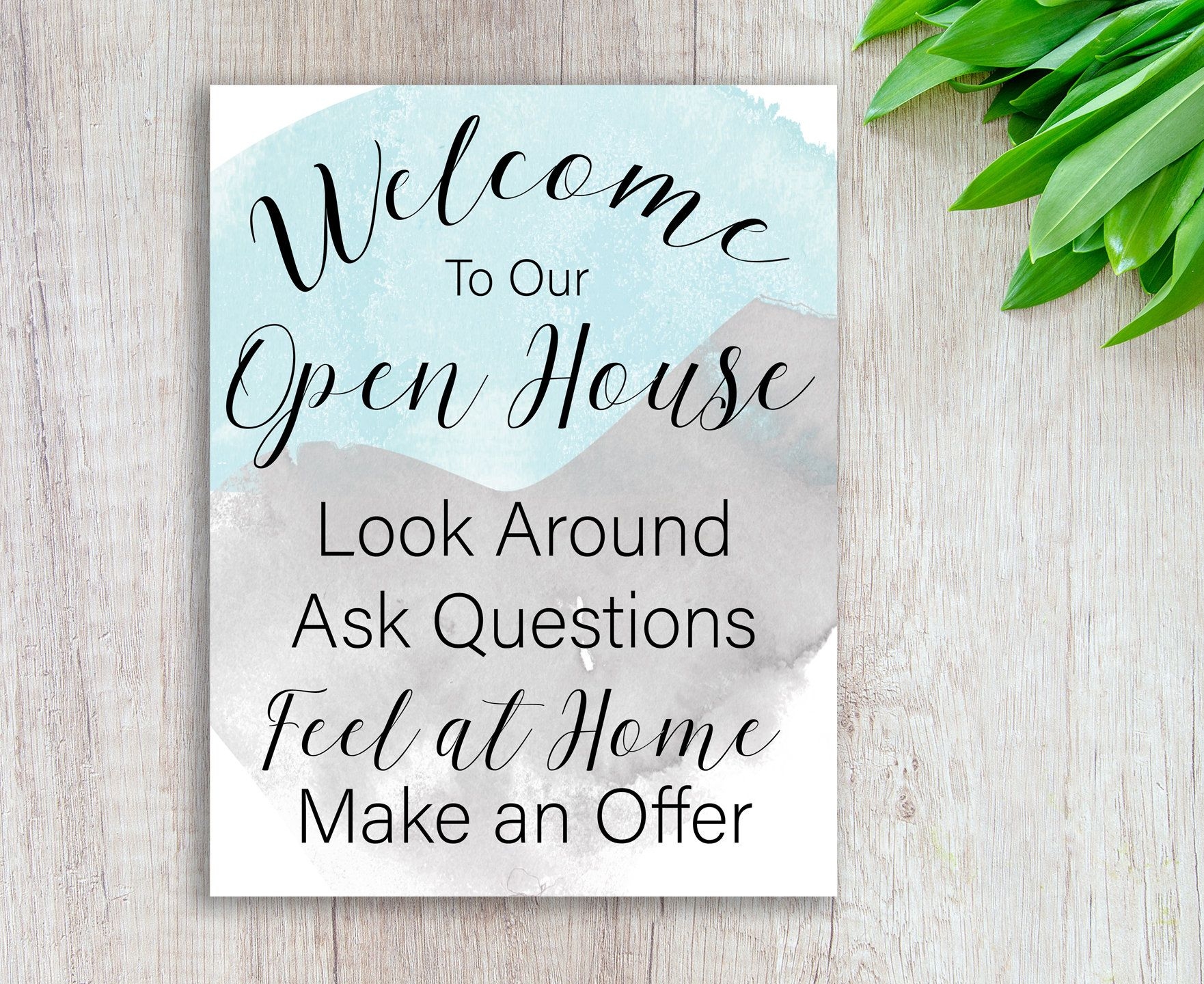 Open House Welcome Sign Printable Free Web Open House Signage Shouldn t 