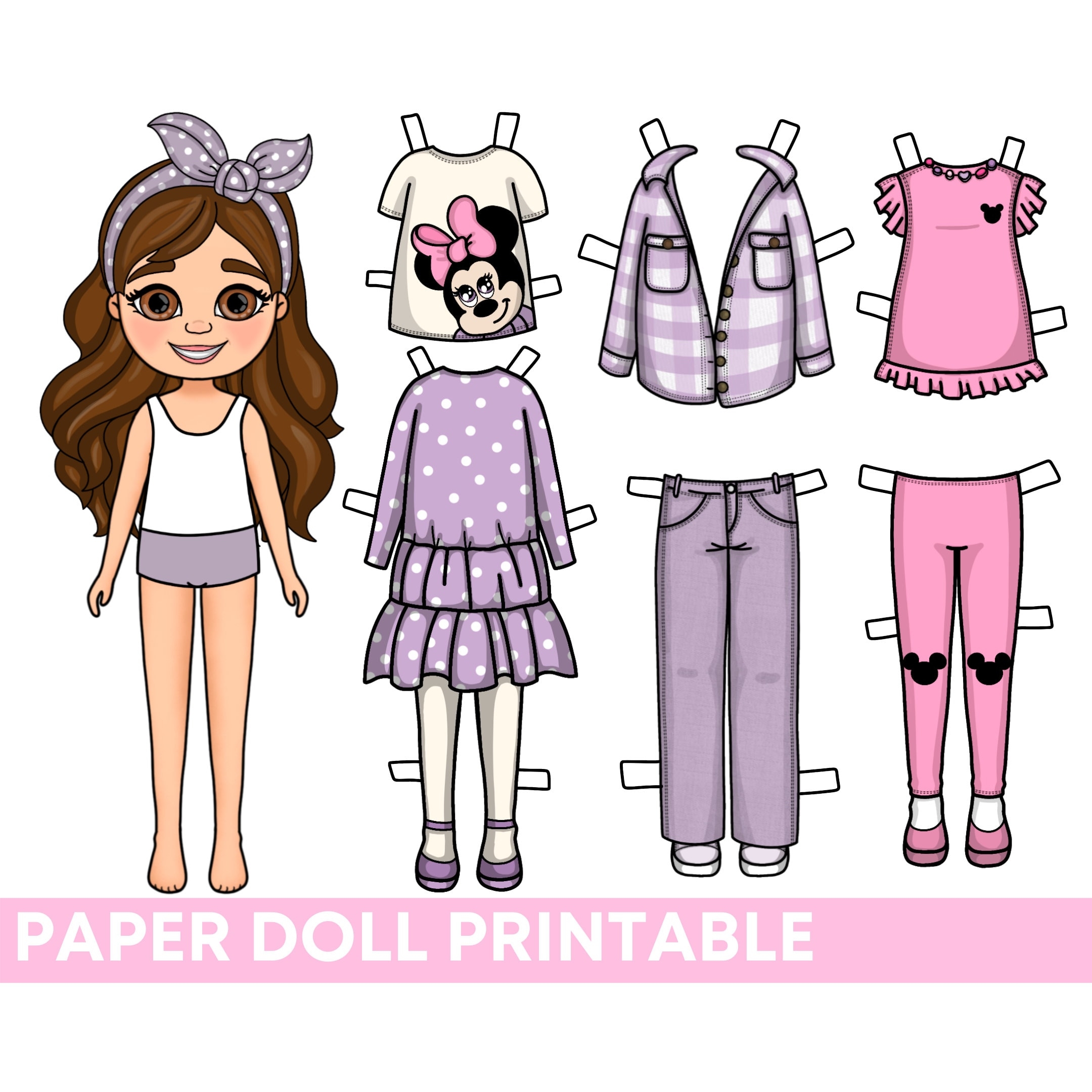 Paper Dolls To Print With Clothes