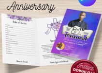 Free Printable Pastor Anniversary Program Template
