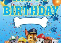 Paw Patrol Free Printable Birthday Card