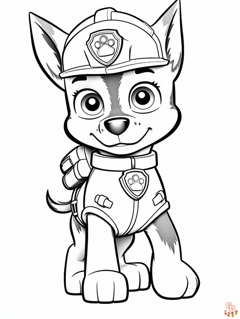 Paw Patrol Coloring Pages Free And Printable For Kids