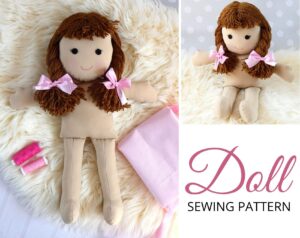 PDF Rag Doll Sewing PATTERN Tutorial Cloth Doll Pattern Etsy