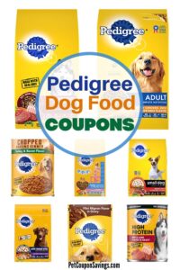 Pedigree Dog Food Coupons Printable