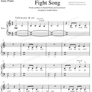 Piano Sheet Music Free Printable