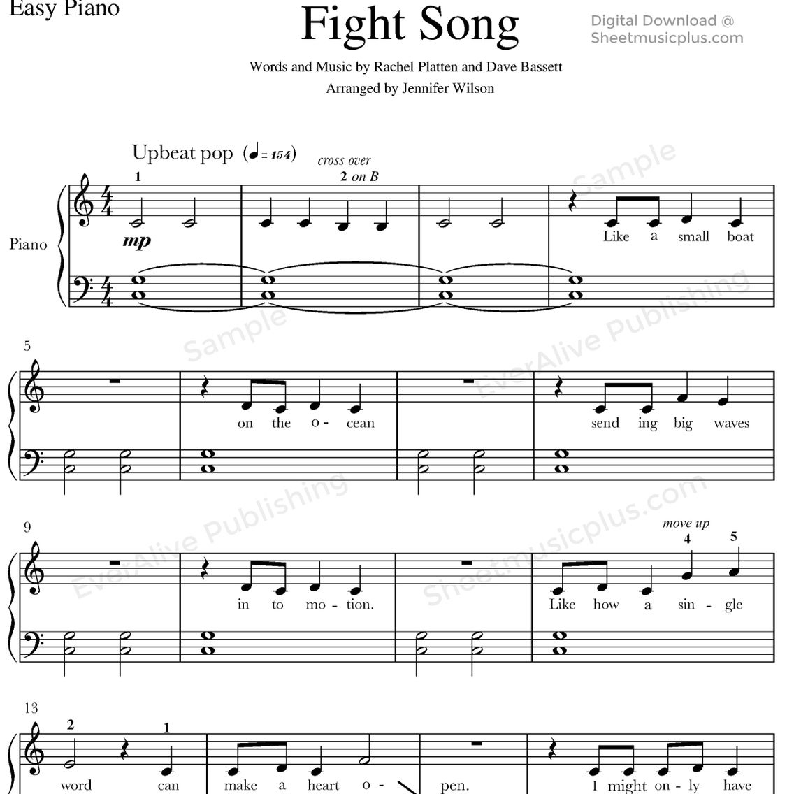 Printable Sheet Music For Piano Free