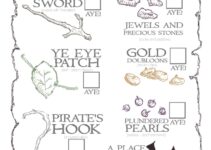 Free Printable Pirate Treasure Hunt Clues