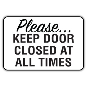 Please Keep Door Closed Sign Printable Templates Free PDF 55 OFF