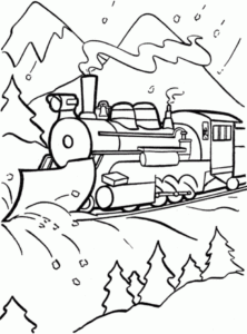 Polar Express Coloring Pages Best Coloring Pages For Kids