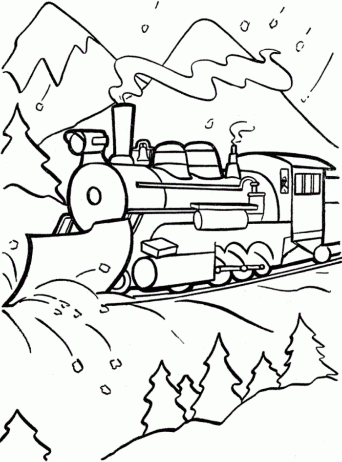 Polar Express Coloring Pages Best Coloring Pages For Kids
