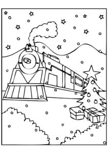 Polar Express Coloring Pages Best Coloring Pages For Kids