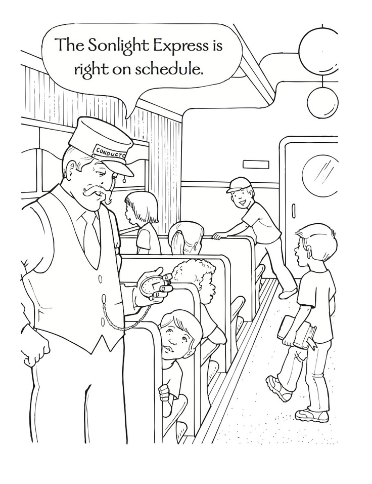 Polar Express Coloring Pages Best Coloring Pages For Kids
