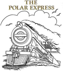 Polar Express Printable Coloring Pages