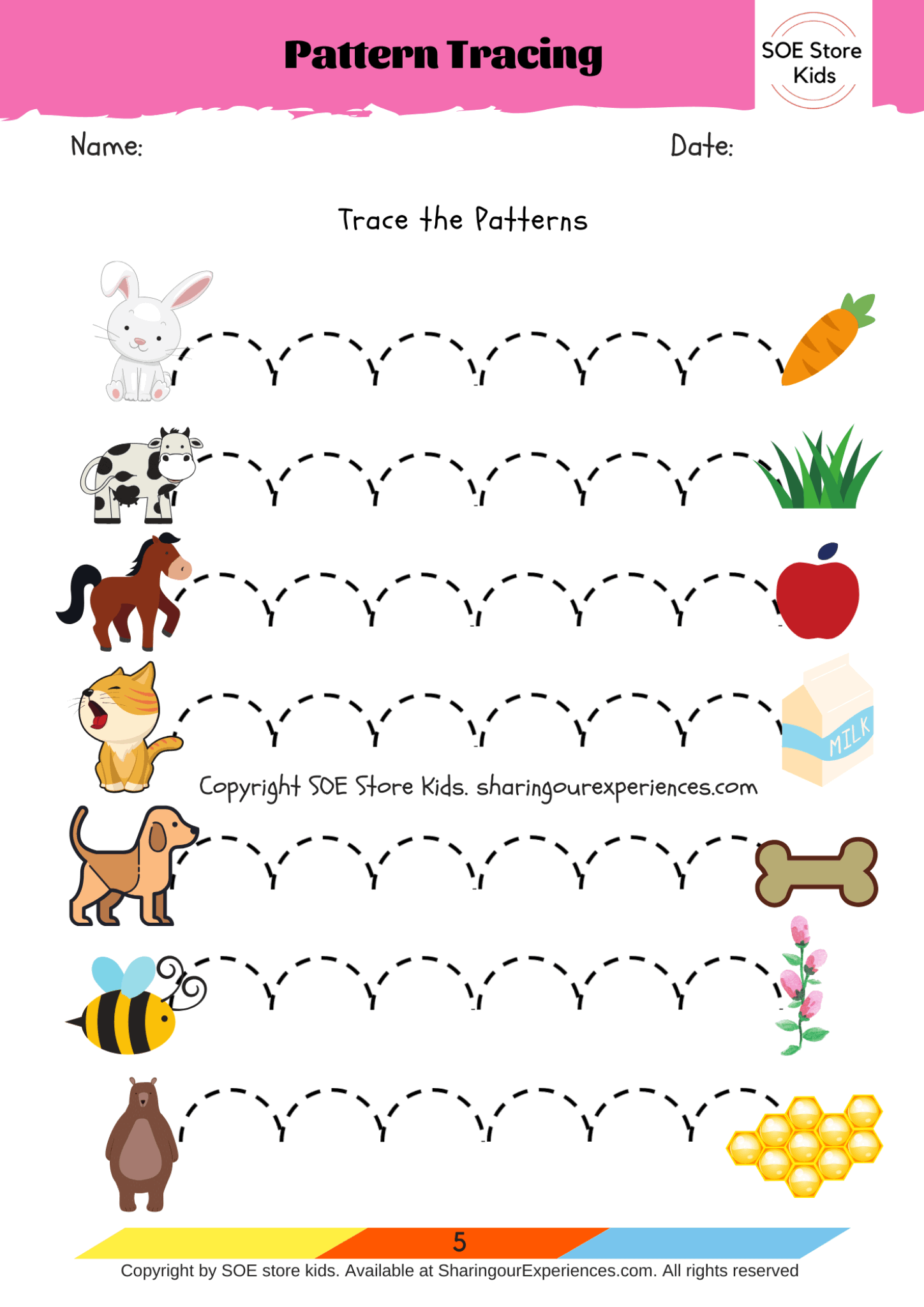 Free Printable For 3 Year Olds