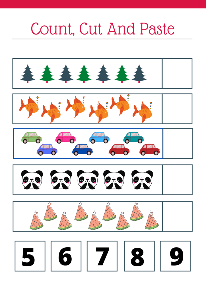 Free Preschool Cut And Paste Printable